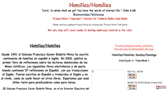 Desktop Screenshot of homilias.net