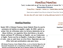 Tablet Screenshot of homilias.net